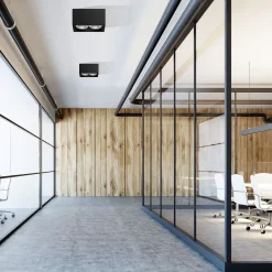 Nowodvorski Aufbaustrahler Schwarz 2-flmg< Küchenlampen|Spots