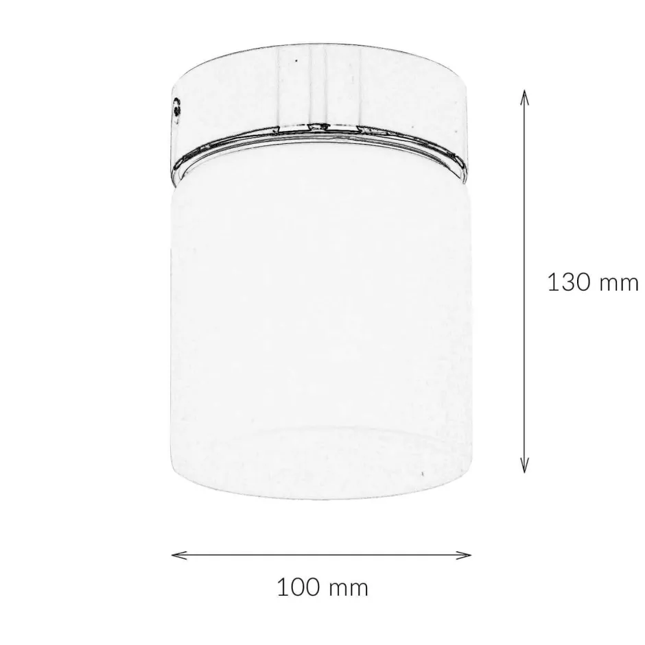 Küchenlampen|Glaslampen*Nowodvorski Aufbaustrahler Weiß Chrom Glas