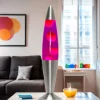 Retro Lampen|Lavalampen*Easylight Aufregende Retro Lavalampe Lila Rot 42cm JENNY