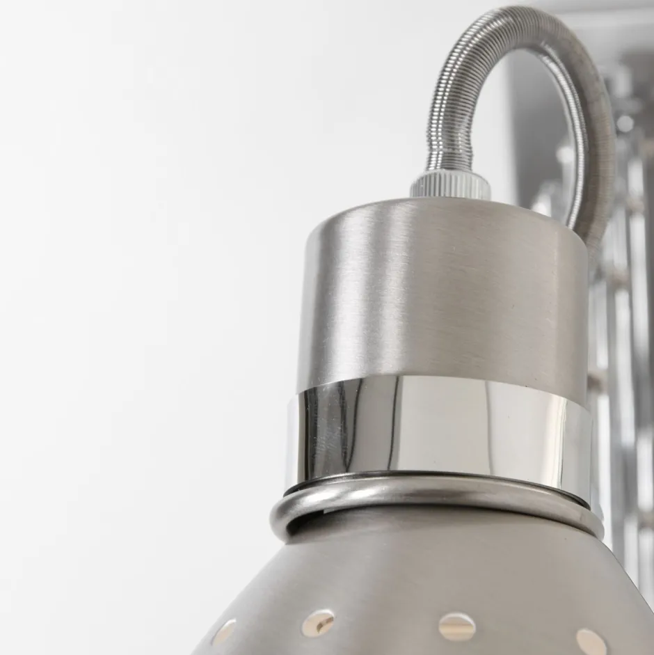 Spots|Wandleuchten*Steinhauer Ausziehbarer Wandspot Metall E27 dimmbar mit Stecker