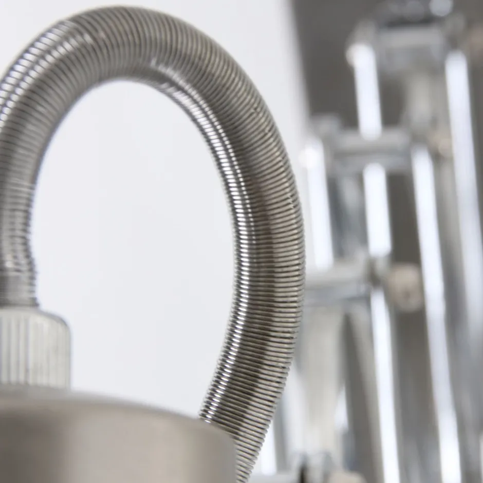 Spots|Wandleuchten*Steinhauer Ausziehbarer Wandspot Metall E27 dimmbar mit Stecker