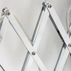 Steinhauer Ausziehbarer Wandspot Schwarz dimmbar E27 mit Stecker< Wohnzimmerlampen|Metall Lampen