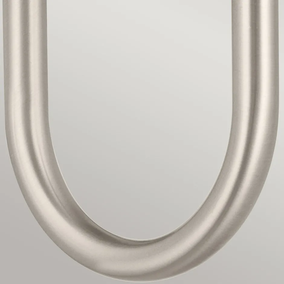 Wandleuchten|Metall Lampen*Elstead Badezimmerlampe LED G9 IP44 Glas Metall H: 33,8 cm 3000 K