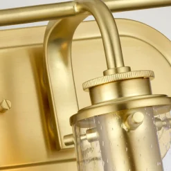 Glaslampen|Metall Lampen*Elstead Badezimmerlampe Spiegel B: 60,3 cm IP44 3x E27 Metall Glas