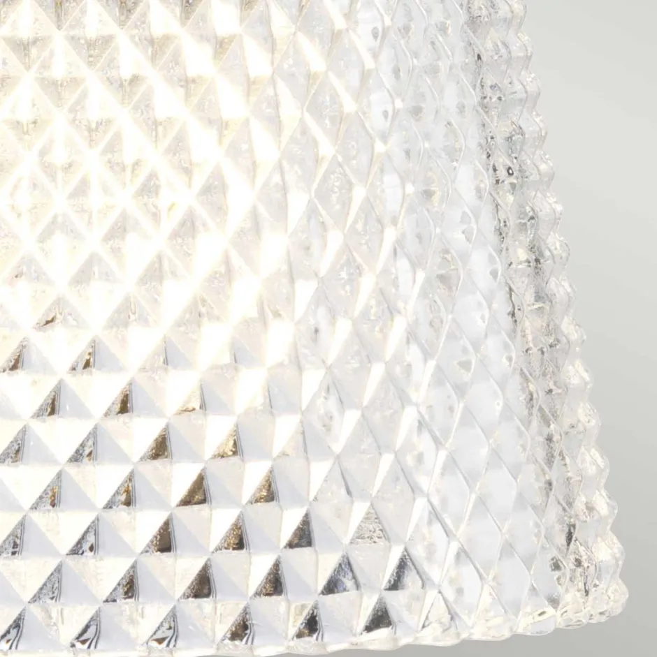 Wandleuchten|Badezimmer Lampe*Elstead Badezimmerlampe Wand mit LED G9 IP44 16 cm hoch Metall Glas