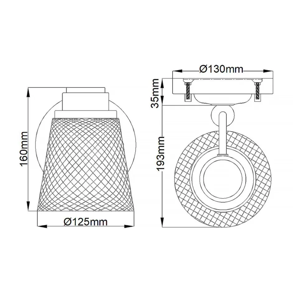 Wandleuchten|Badezimmer Lampe*Elstead Badezimmerlampe Wand mit LED G9 IP44 16 cm hoch Metall Glas