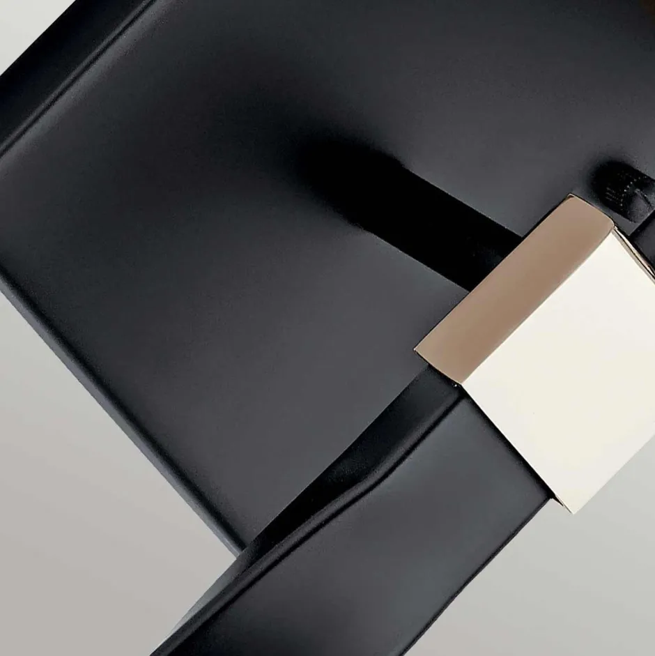 Wandleuchten|Metall Lampen*Elstead Badezimmerleuchte Metall Glas G9 IP44 H: 41,3 cm Metall Glas