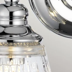 Elstead Badezimmerleuchte Wand LED G9 IP44 B: 35,2 cm Metall Glas< Wandleuchten|Badezimmer Lampe