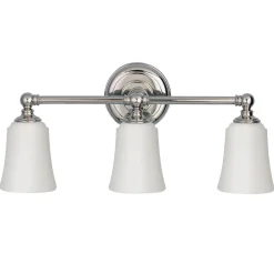 Elstead Badezimmerleuchte Wand Spiegel IP44 in Chrom inkl. LED< Wandleuchten|Flurlampen