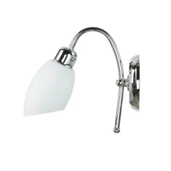 Lido Badlampe Chrom Echt-Messing E14 rostfrei ISMENE< Wandleuchten|Küchenlampen