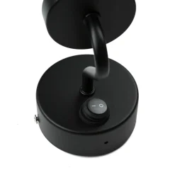 Easylight Badlampe Wand IP44 Schwarz Weiß Glasschirm TOHO< Glaslampen|Kugellampen