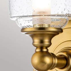 Elstead Badlampe Wand LED G9 IP44 warmweiß 3000 K Glas Metall< Wandleuchten|Badezimmer Lampe