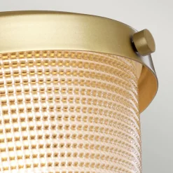 Elstead Badleuchte Decke IP44 in Messing Klar klein Metall Glas< Deckenleuchten|Badezimmer Lampe