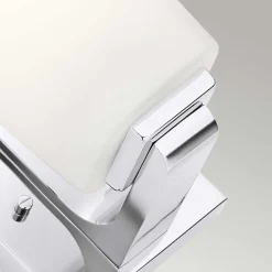 Glaslampen|Metall Lampen*Elstead Badleuchte LED G9 IP44 H: 17,3 cm 3000 K blendarm Chrom Weiß