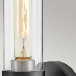 Elstead Badleuchte Metall Glas E27 IP44 H: 34,6 cm Modern GRETA< Wandleuchten|Flurlampen