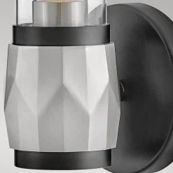 Elstead Badleuchte Metall Glas E27 IP44 H: 34,6 cm Modern GRETA< Wandleuchten|Flurlampen