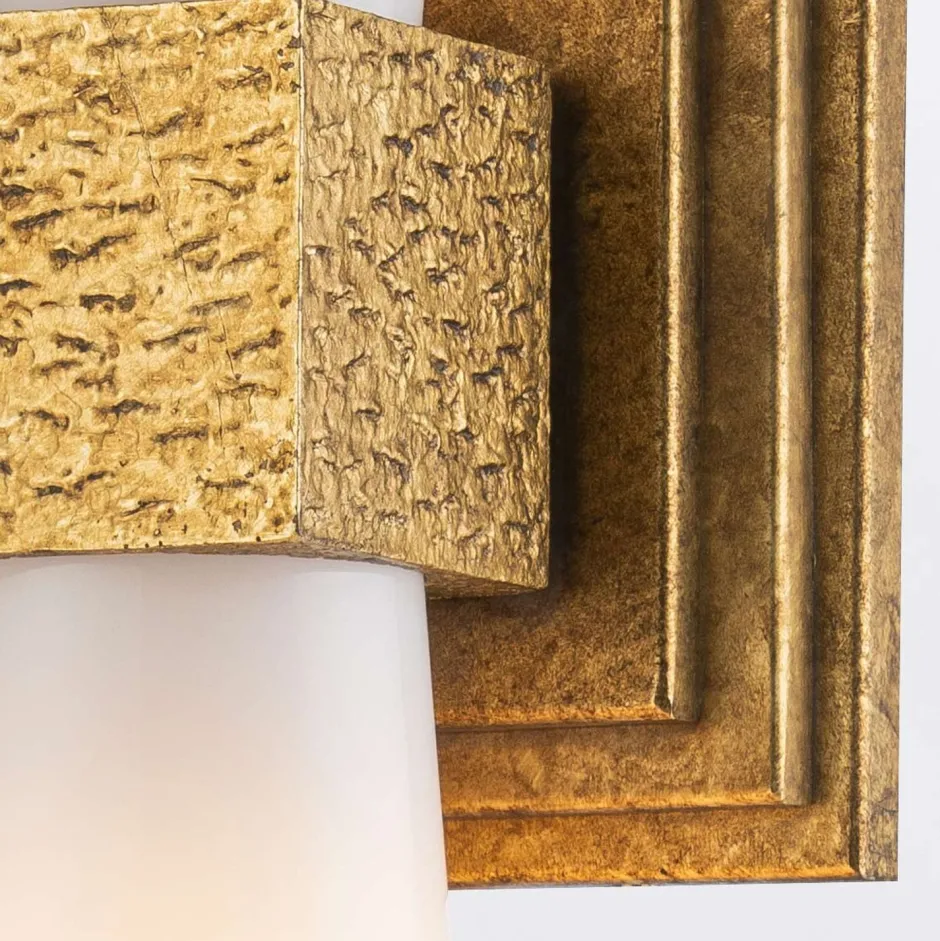 Elstead Badleuchte Metall Glas LED G9 66 cm hoch Up Down IP44< Wandleuchten|Flurlampen