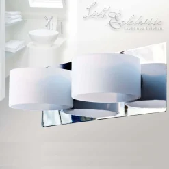 Rabalux Badleuchte Nicole 2-flammig IP44< Wandleuchten|Flurlampen