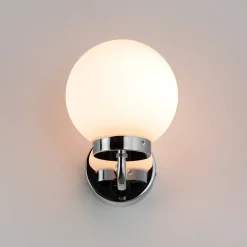 Easylight Badleuchte Togo in Silber< Glaslampen|Bauhaus Lampen