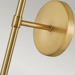 Elstead Badleuchte Wand Metall Glas IP44 H: 40,3 cm Kugel Schirm< Wandleuchten|Badezimmer Lampe