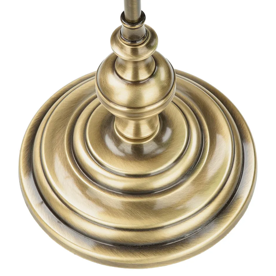 Giovanni Battista Bankerlampe Glas Messing massiv 47 cm< Bürolampen|Lampen Aus Aller Welt