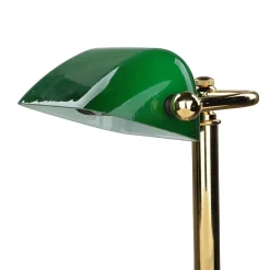 Bürolampen|Lampen Aus Aller Welt*Giovanni Battista Bankerleuchte Gold 24K aus Echt-Messing Premium