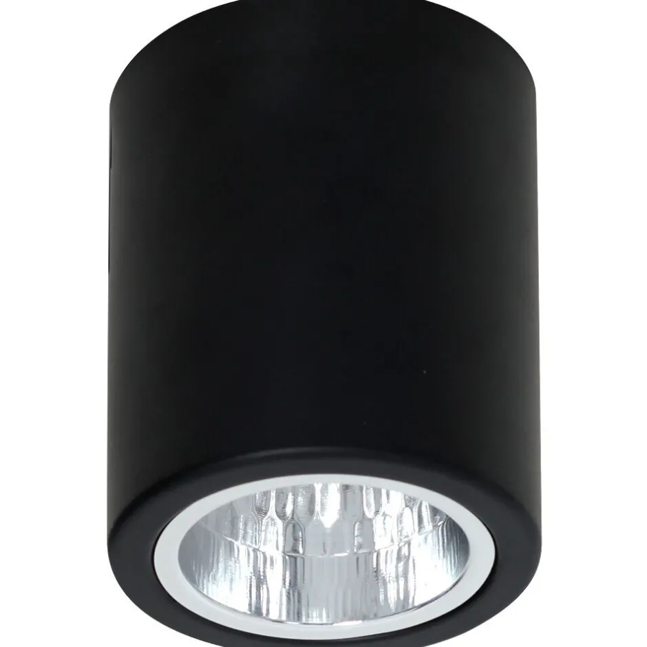 Bauhaus Lampen|Moderne Lampen*Luminex Bauhaus Deckenleuchte E27 in Schwarz für die Küche
