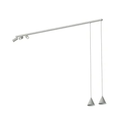 Nowodvorski Bewegliche Pendelleuchte Metall Seidengrau GU10 160 cm< Hängelampen|Esszimmer Lampen