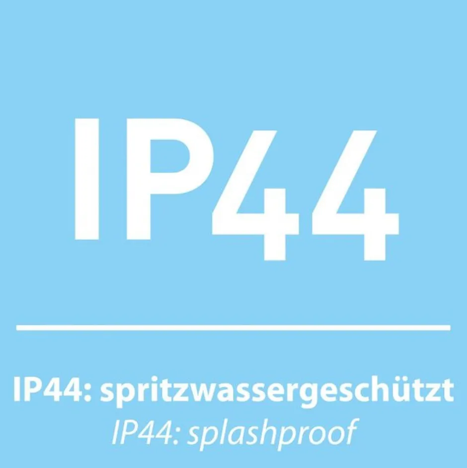 Paul Neuhaus Beweglicher LED Deckenstrahler Anthrazit IP44 Ø33,5 cm< Flurlampen|Bürolampen