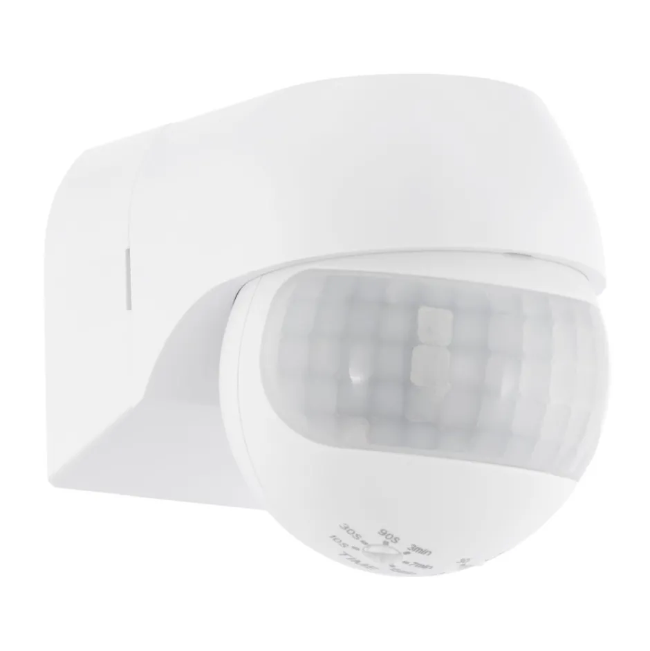 Bewegungsmelder*Eglo Bewegungsmelder Weiß Mit Einstellbarer Leuchtdauer