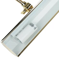 Elstead Bilderlampe in Messing elegantes Design Premium< Designerlampen|Jugendstil Lampen
