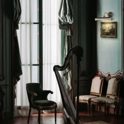 Maytoni Bilderleuchte Metall E14 verstellbar B: 35,9 cm TABEA< Wandleuchten|Jugendstil Lampen