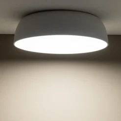 Nowodvorski Blendarme Deckenlampe Metall E27 Ø58 cm Weiß wohnlich< Deckenleuchten|Flurlampen