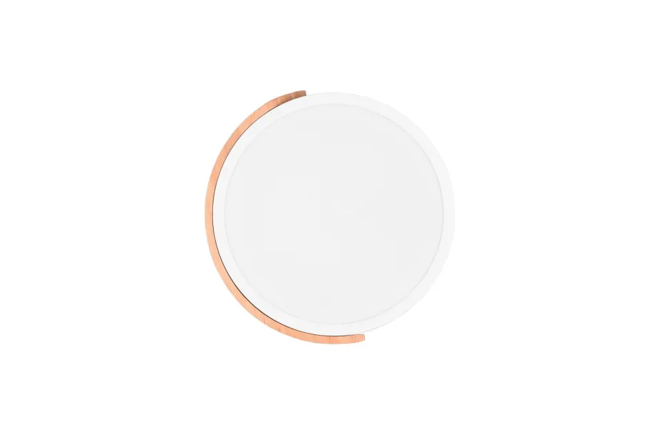 Flurlampen|Bürolampen*Trio Reality Blendarme LED Deckenlampe Holz rund Ø31,5 cm 20 W Weiß