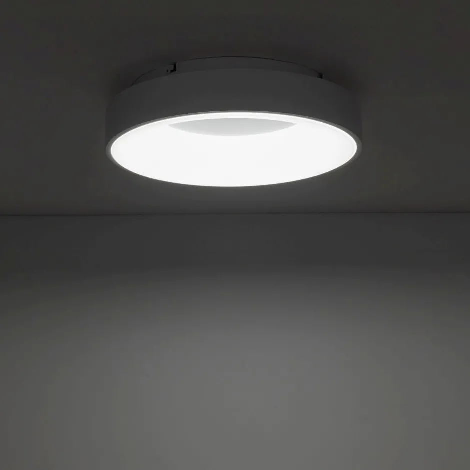 Deckenleuchten|Led Lampen*Nowodvorski Blendarme LED Deckenlampe Metall Ø38 cm rund 4000 K