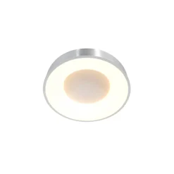 Steinhauer Blendarme LED Deckenleuchte in Silber Weiß Ø30 cm rund< Deckenleuchten|Led Lampen