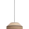 Wohnzimmerlampen|Metall Lampen*Belis Blendarme Pendelleuchte Jute Natur E27 Ø45 cm wohnlich