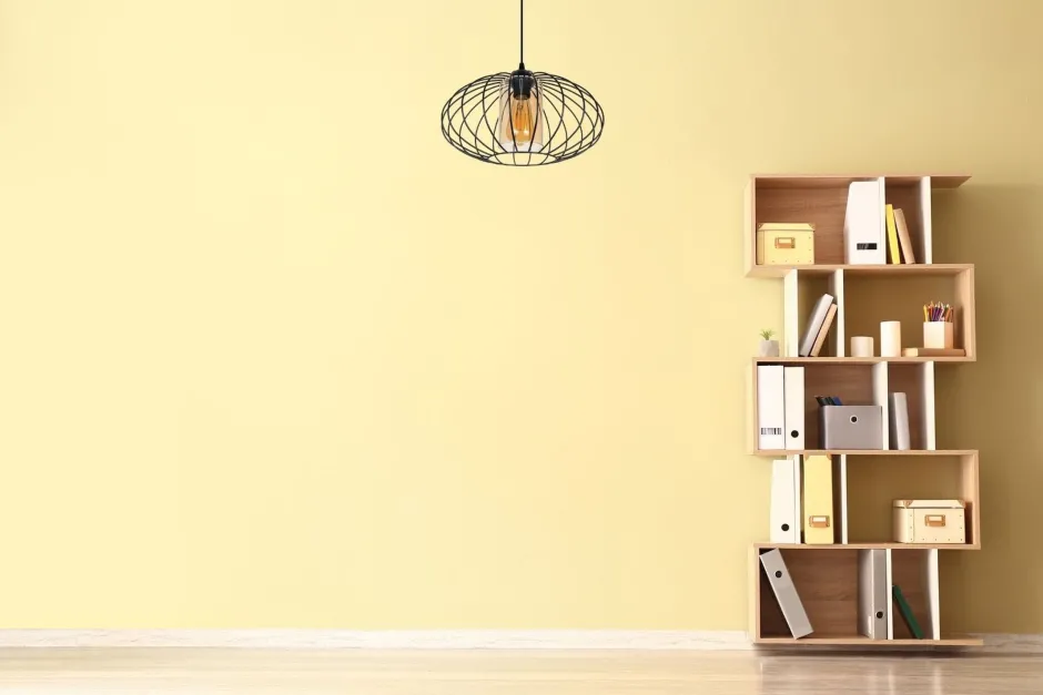 Belis Blendarme Pendelleuchte Schwarz Honig Ø34 cm E27 Retro< Hängelampen|Bürolampen