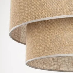 TK Lighting Boho Hängelampe Jute Ø 50 cm rund E27 wohnlich GREET< Hängelampen|Esszimmer Lampen