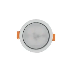 Spots|Wandleuchten*Nowodvorski Decken Einbauleuchte rund Ø 9,5 cm Weiß für GX53 klein