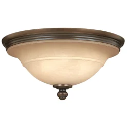 Deckenleuchten|Flurlampen*Elstead Deckenlampe ANABELL 9 in Bronze 3-flmg Ø45cm Lampe