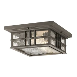 Außenleuchten Antik|Gartenlaternen*Elstead Deckenlampe außen in Bronze antik IP44 E27 Rustikal