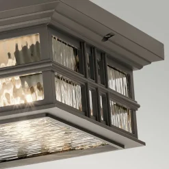 Außenleuchten Antik|Gartenlaternen*Elstead Deckenlampe außen in Bronze antik IP44 E27 Rustikal