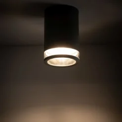 Nowodvorski Deckenlampe außen IP44 Ø 11 cm klein Grau für E27< Metall Lampen|Moderne Außenleuchten