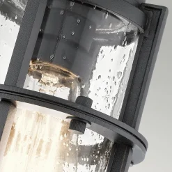 Elstead Deckenlampe außen IP44 Maritim Ø14cm E27 Schwarz< Rustikale Lampen|Maritime Lampen