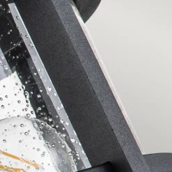 Außenleuchten Antik|Rustikale Außenleuchten*Elstead Deckenlampe außen rund Ø 33 cm Schwarz Transparent IP44