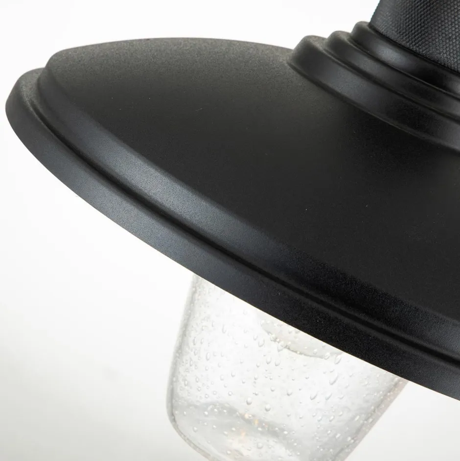 Elstead Deckenlampe außen verstellbar max. 1,3 m Schwarz E27 IP44< Gartenlaternen|Stofflampen