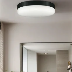 Nowodvorski Deckenlampe Badezimmer Glas rund 32 cm< Glaslampen|Wohnzimmerlampen