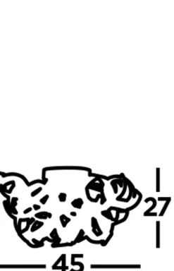 Deckenleuchten|Flurlampen*Searchlight Deckenlampe Chrom Ø 45 cm H: 27 cm Metall 3x G9