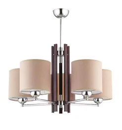 Jupiter Deckenlampe Esszimmer KASULA Wenge Stoff Leuchte< Deckenleuchten|Bürolampen